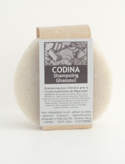 shampooing solide Bio cheveux gras Codina